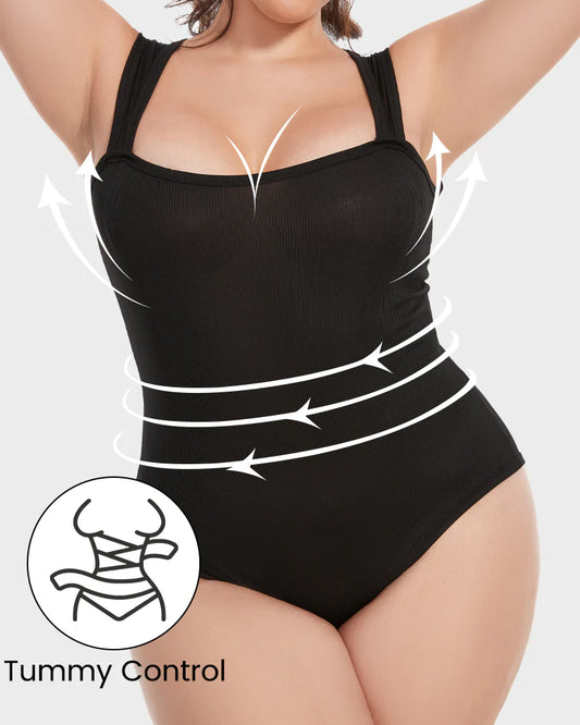 Buy 1 Get 1 Free | Wide Strap Shaping Bodysuit
