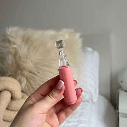 Micro-Needling Tool With Serum | Plumper Lips in Weeks