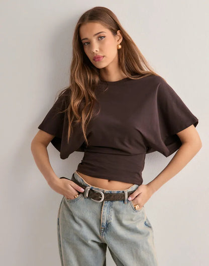 Wide Sleeve Tee | Effortless Style, All Day Comfort