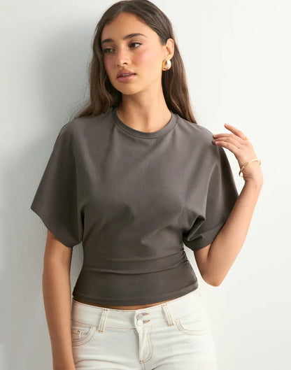 Wide Sleeve Tee | Effortless Style, All Day Comfort