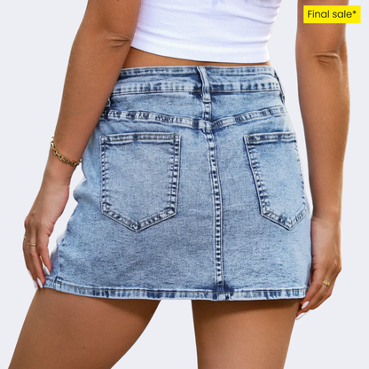 Comfy Chic Jean Skorts