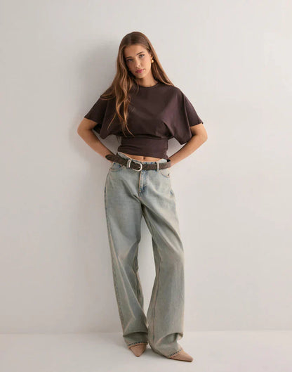 Wide Sleeve Tee | Effortless Style, All Day Comfort