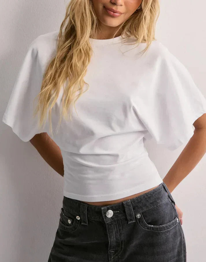Wide Sleeve Tee | Effortless Style, All Day Comfort