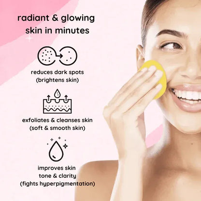 Turmeric Kojic Acid Pads | Naturally Clear, Glowing Skin