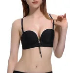 StrapOff Push-Up Bra | Seamless Lift Without the Wires